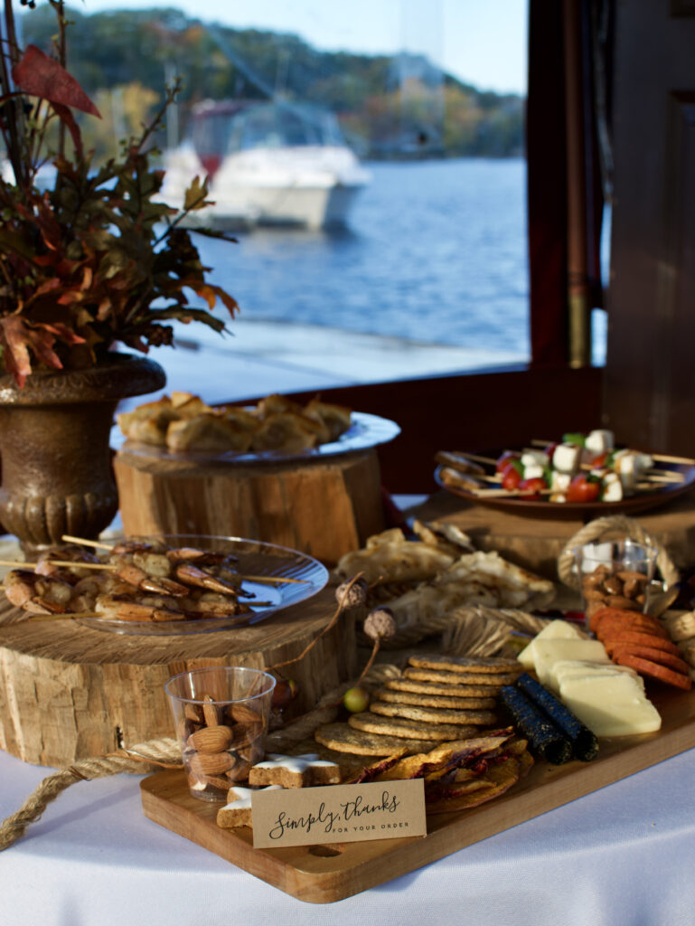 Catering on Saratoga Lake with Adirondack Cruises